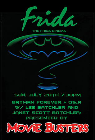 Batman Forever + Q&A w/ Lee Batchler and Janet Scott Batchler: Presented By Moviebusters